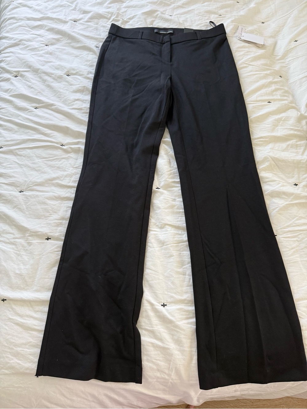 Amanda & Chelsea Black Boot Cut Dress Pants